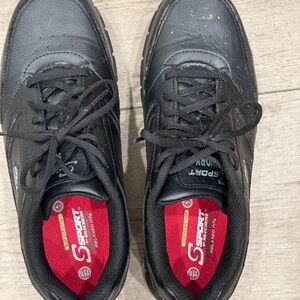 Skechers Black Athletic Shoes for Men